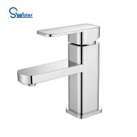 Industrial SA Mixture Single Handle Hot Cold Leading Economi Chrome Ceramic Filter Water Tap Mixer